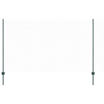 Embedded Fence Post 5 Pcs Green 180 Cm