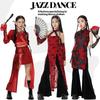 Chinese Style Jazz Dance Costumes for Girls – Trendy Performance Set for Model Runway Shows