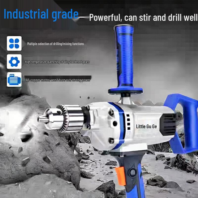 

Little Solid Brother XGOLD Electric Drill & Mixer for Industrial Use 3116 Aircraft Drill (1350W)