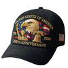 United States of America 250th Anniversary Embroidered Baseball Cap Adjustable Fit American Flag Eagle Statue of Liberty Design