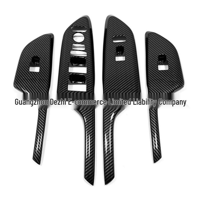 10. generace Civic Pravostranné řízení Samolepka na palubní desku s karbonovým vláknem Větrací otvor