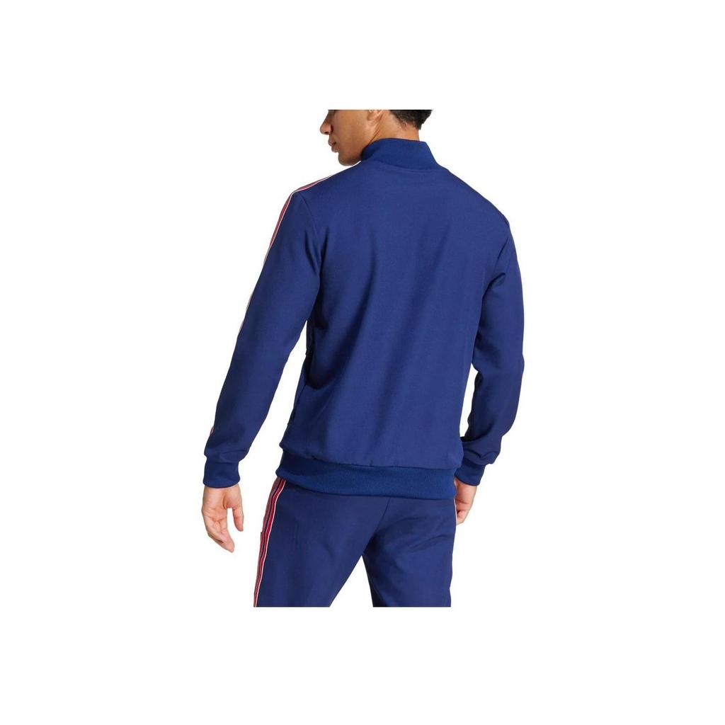 adidas Chaqueta de chándal con cremallera completa Icono del Arsenal para hombre Cielo Nocturno Rojo JF0544