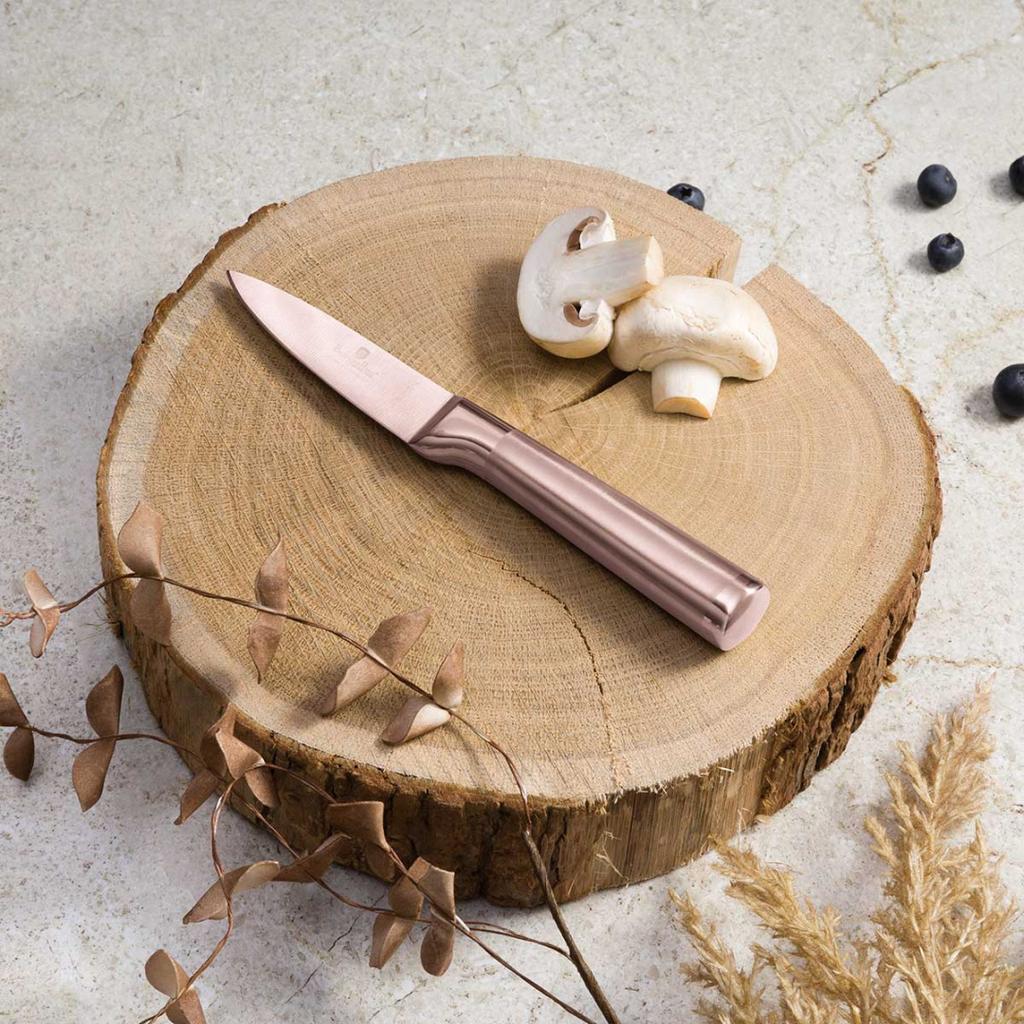 STEEL PEELING KNIFE BERLINGER HAUS 9.5cm BH-2939 ROSE GOLD