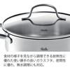 Fissler San Francisco Pot (20cm, 3.6L Capacity) with a Drip-proof Rim, a Glass Lid, and Convenient Measuring Lines (waterless Cooking/induction Compat