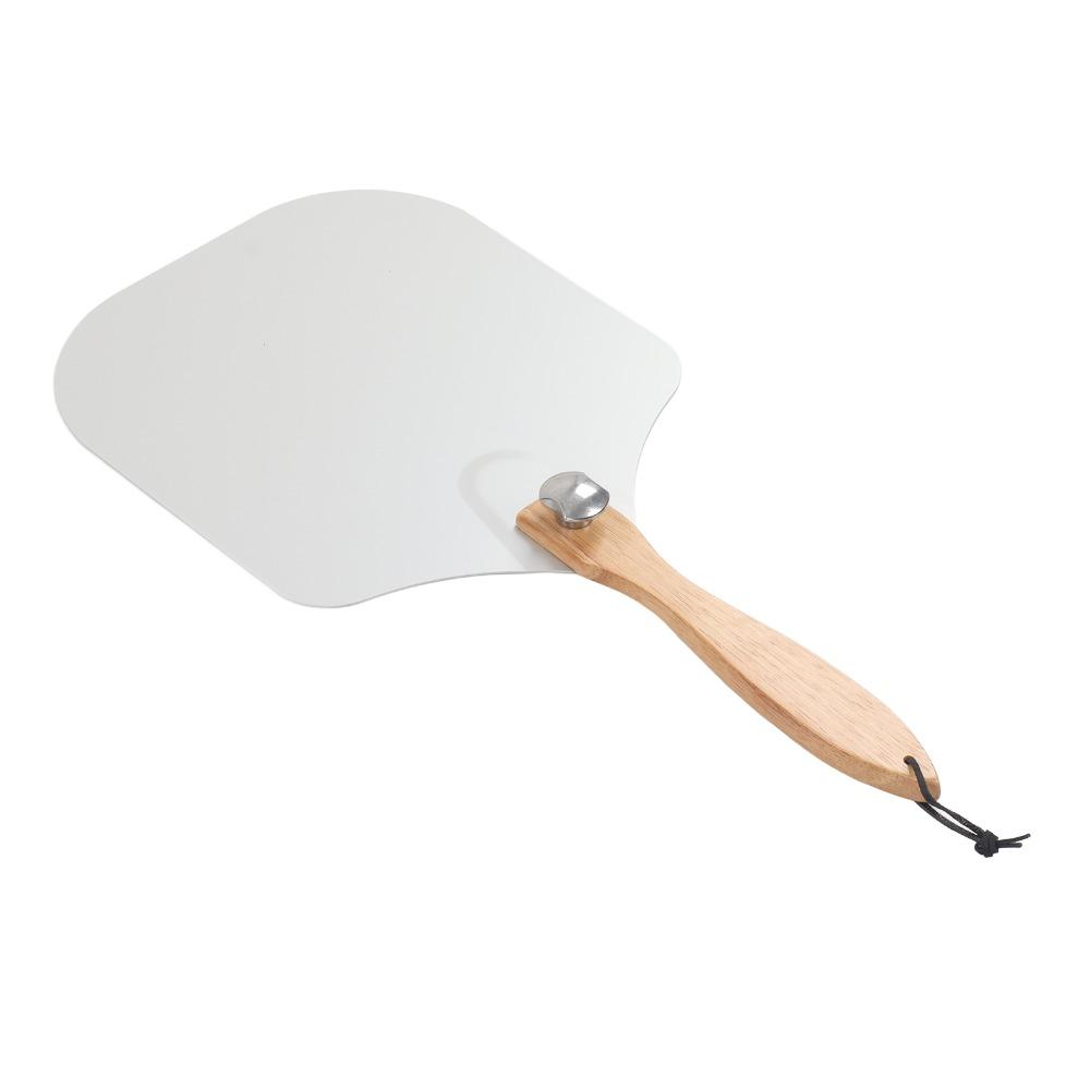 Aluminum Pizza Spatula Collapsible Handle Pizza Paddle Lightweight Pizza Shovel Kitchen Use