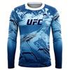 Men's Long-Sleeve Sports T-Shirt Trendy Breathable Gym Training Casual Daily Top
