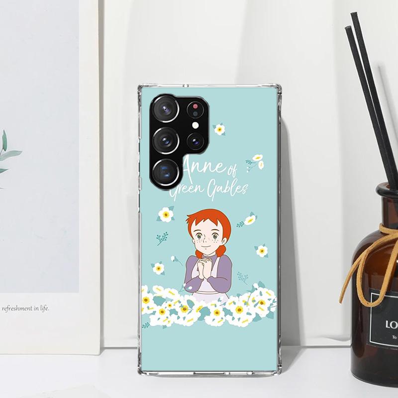 A-Anne Of Green Gables Shirley Phone Case For Samsung Galaxy S26 S25 Edge S24 FE S23 S22 Ultra S21 Plus S20 + Art Fundas Back Co