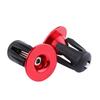 2pcs Colorful Aluminum Bike Bicycle Handlebars Bar Grips End Plugs Caps Bike Accessory