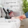 E27 Base 150W Infrared Therapy Light - 360° Clamp | Beauty & Health Home Muscle Relief Spa Lamp (White)