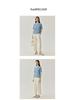 Women's Summer Mulberry Silk Short Sleeve Knit Top - Slimming Loose Pullover with Round Neck