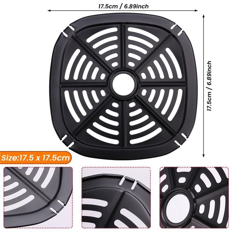 M-Modern-Air Fryer Partition Plate Frying Plate Steaming Plate Grill Rack Baking Tray Replacement Tray