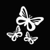 LYKX Car Stickers Butterfly Vinly Sticker for Auto Car Accessories Styling Butterfly Decals Car Decoration Accessories Decal