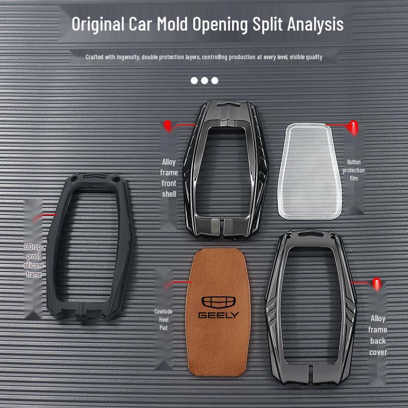2025 Geely Neuer Binyue L Schlüsselanhänger COOL Super Energy Version - Benutzerdefinierte Hülle für Männer und Frauen