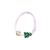 Hand-Painted Christmas Tree Beaded Bracelet - Personalized Gift for Best Friends