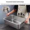Stainless Steel Deep Rectangular Food Pan
