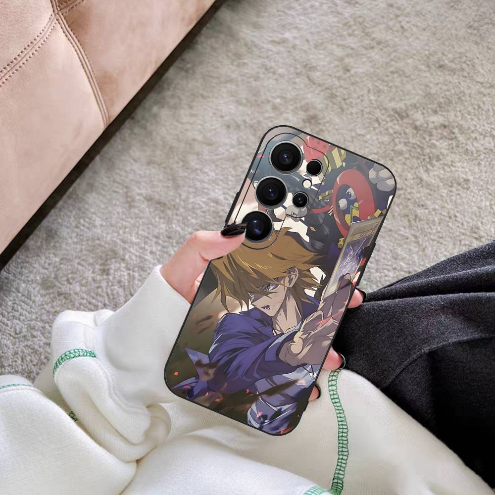 Classic Anime Yu Gi Oh Phone Case For Samsung S 24 Fe 25 Ultra Plus 20 Lite 21 30 22 23 24 22 Ultra 5G Fundas