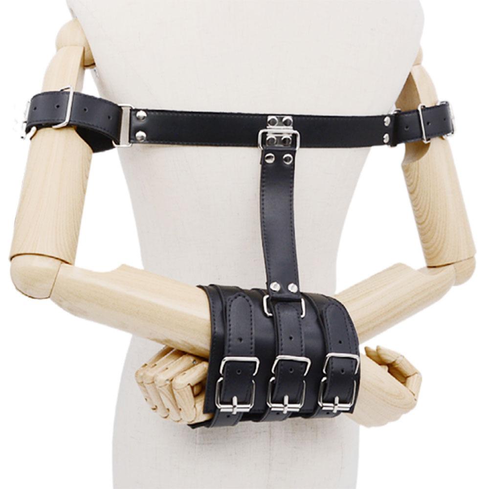 Bondage Set Restraint Adult Game No Vibrator Handcuff Neck Collar Wrist Mouth Gag Strap Fetish Sex Toys for Woman Couples