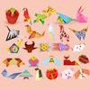 STOBOK Origami 2 Colorful Handmade Origami Inch for Animals and DIY Craft Supplies Paper, Sets, Paper, 5.51 Square, Lifestyle, Kids'