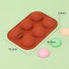 9-Hole Semi-Cylindrical Cake Mold Silicone Mousse Pastry Jelly Molds Cake Mold Baking Accessories for Baking Silicone Soap Molds
