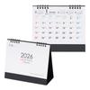 Mutoh Unipack MU-103 LUCKY DAYS 2026 Desk Calendar - Simple and Practical, 160 X 180 Mm, Five-Month Calendar