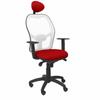 P&C-Office Chair with Headboard Jorquera P&C ALI350C Red