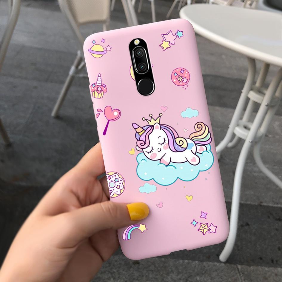 Für Huawei Nova 2i Hülle Candy Bunt Matt Weiches Silikon Cover für Huawei Mate 10 Lite RNE-L21 RNE-L22 Handyhüllen Nova2i Capa