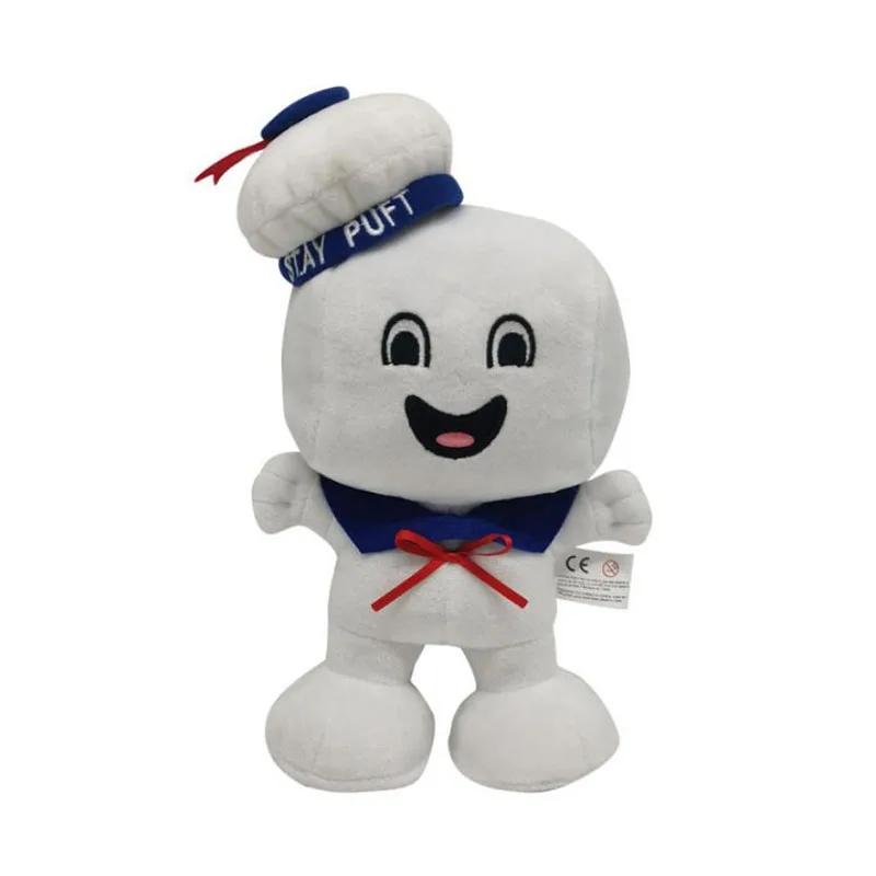 20cm Marshmallow Man and Slimer Stuffed Vintage Ghostbusters 3 Stay Puft Plush Bank Sailor Stuffed Plush Toy Dollhristmas Gift