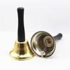 Hand Cranked Bell Metal 65mm Call for a Meal Bell Counter Shopkeeper Doorbell Christmas Bells for Front Entrance Home Decor