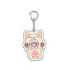 Straykids New Cute Acrylic Keychain Skzoo Peripheral Acrylic Keychain Li Longfu Fang Can Wolf Cub Backpack Accessories