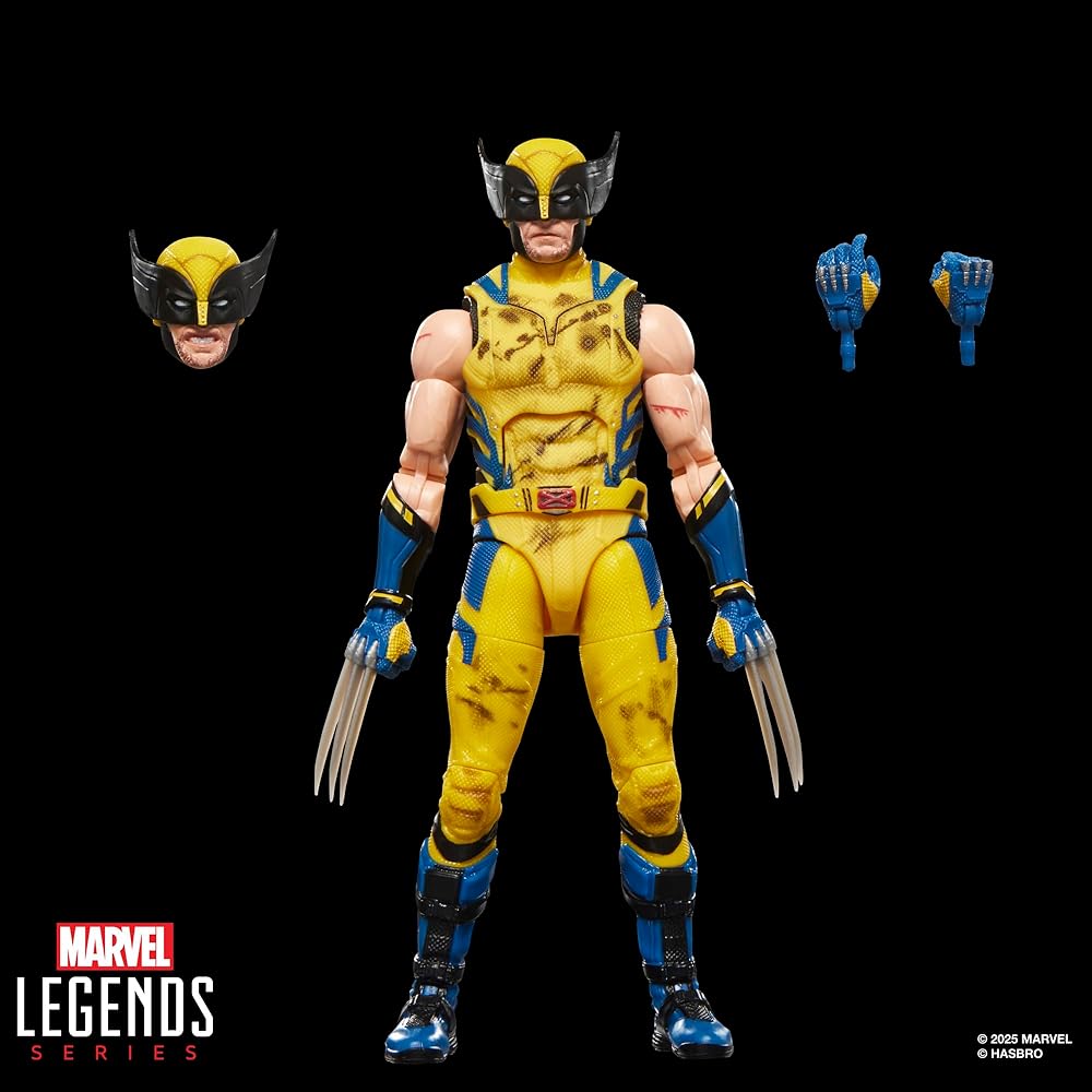 Hasbro Marvel Legends Wolverine Action Figure 15 cm Battle Damage Suit Collectible