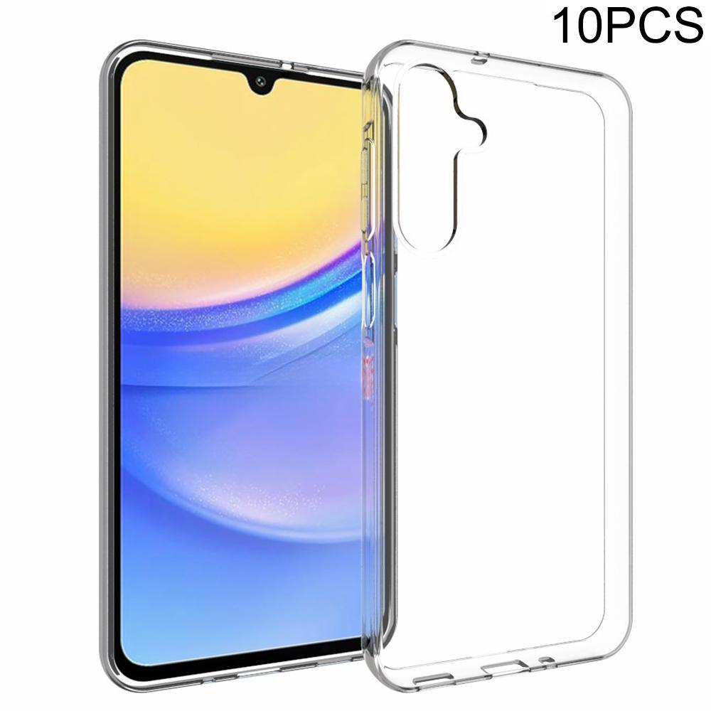 10Pcs/Pack For Samsung Galaxy A16 5G/A16 4G Clear Case Watermark-Free TPU Protective Cover