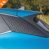 For BYD ATTO 3 Yuan Plus 2022-2023 Rear Spoiler Wing Side Window Triangle Trim Cover Trim ABS Plastic Auto