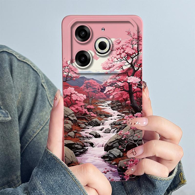 For Tecno Pova 6 Neo Phone Case Pova 6Neo Back Cover Silicone Cute Panda Flower Boys Girls Cartoon Shell Protective Coque Funda