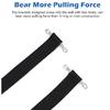 RV TV Straps 74" Anti-Tip RV Furniture Safety Tie Down Solid Straps For Camper Trailer Traveling - 2Pcs Basic