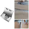 Waterproof Stainless Steel Marble Floor Socket Box Embedded Flat Thin Floor Socket with USB Port Concealed Socket