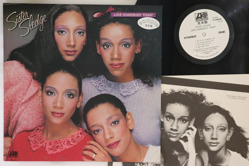 LP Schallplatte SISTER SLEDGE - Love Somebody Today P10800APROMO ATLANTIC 1980 Japan Soul/Funk Gebraucht