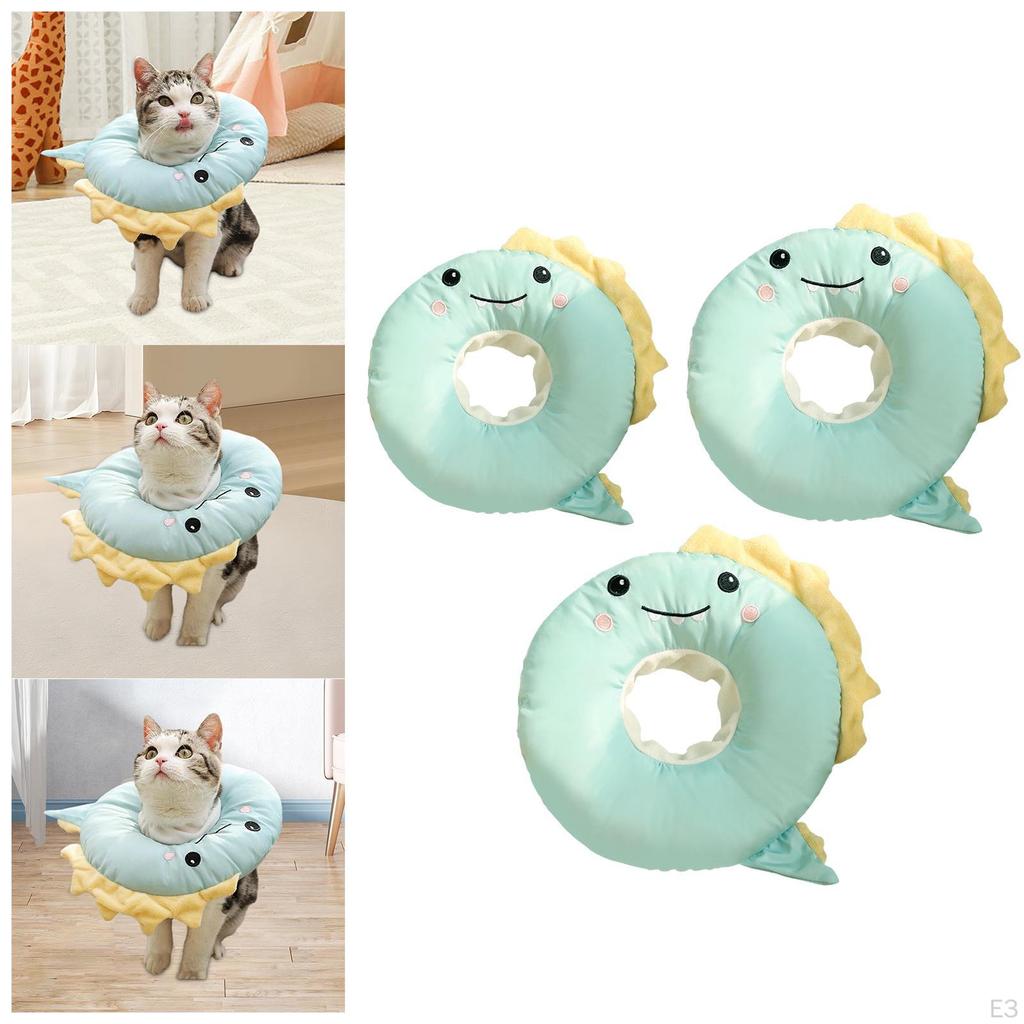 Pet Recovery Collar Anti Licking Dog Cone for Cat Trimming Bathing