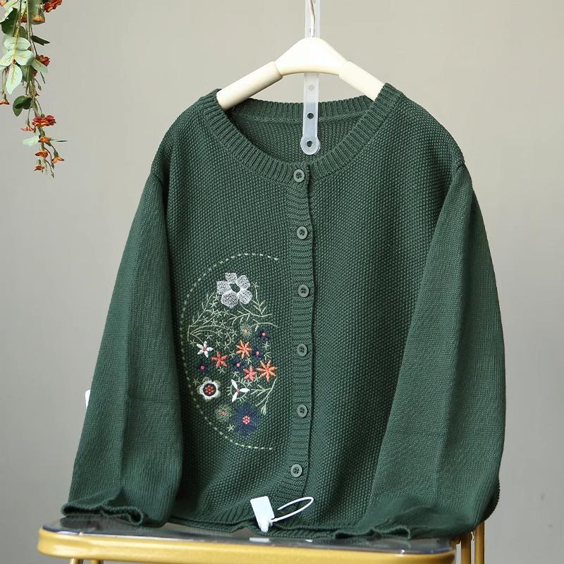 Cardigan Svetrový kabát pro ženy Oversize Bavlna Plyš Podzim Zima Zahuštěná mikina Běžné Pletené sako