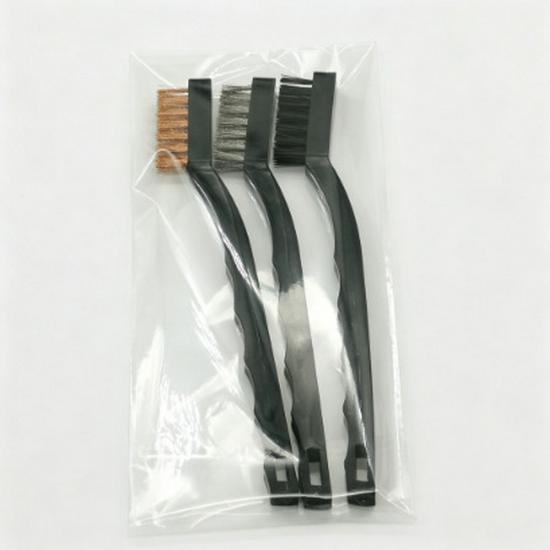 7-inch Multi-Bristle Cleaning Brush with Thick Handle