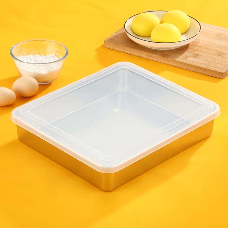 Tiramisu Muffin Pan Stainless Steel Cheesecake Pan Baking Mould Rectangle Cake Pan For Birthday Cake Cake Bread Chiffon Tiramisu