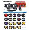 Cool Decoration Dynamic LED Car Headlights Devil Eye LED Car Light Headlight Assembly Modified Eagle Eye Light Cars Accessory