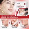 5Pcs V-Line Firming Mask, Face Lift Mask with Collagen, Hydrating Anti-aging, Neck Wrinkle Patches, Firming and Tightening Deep Collagen Mask for Lift