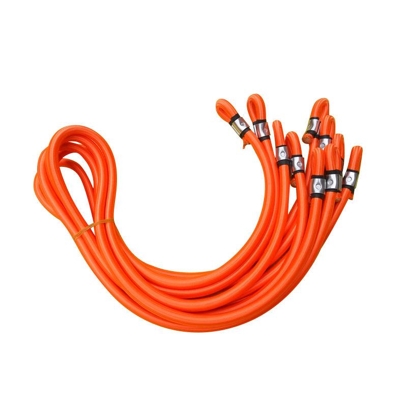 Douerfei 10mm Durable Anti-UV PVC/Nylon/Polyester Elastic Rope Covered Bungee Cord Trampoline Use High Safety Indoor/Outdoor