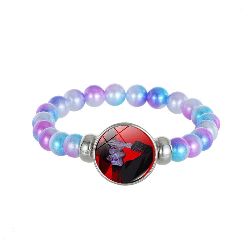 1Pc Demon Hunters K-Pop Lumi Zoe Mira Saja Boy Color Bead Bracelet