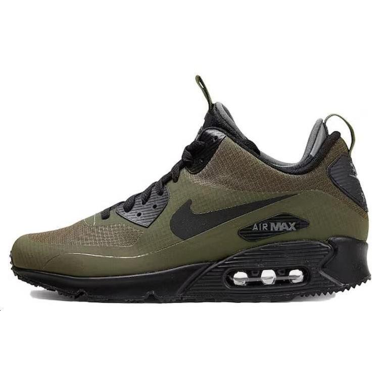 Nike Air Max 90 Mid Winter Unisex Sneakers Green Dark-Loden Dark-Grey 806808-300