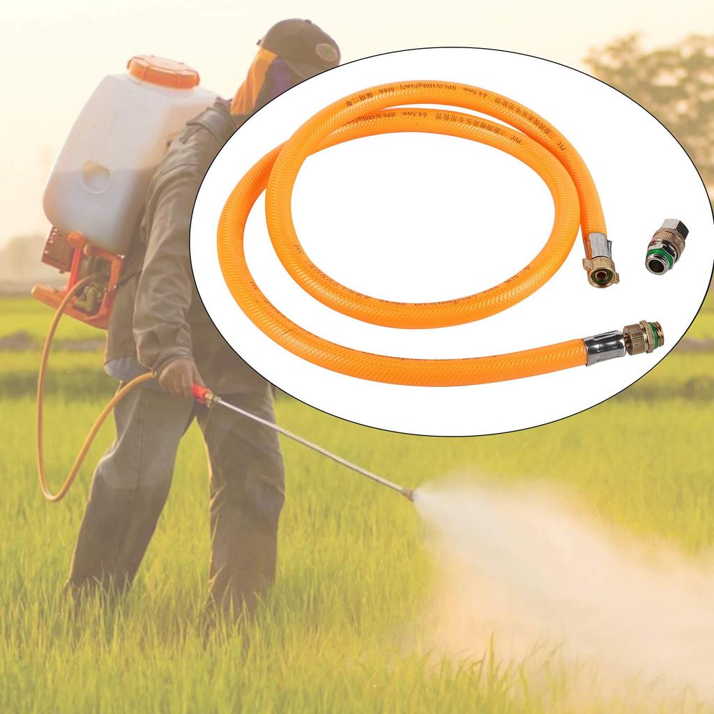Gind Flexible Outlet Pipe, Snap-On High-Pressure Hose for Agricultural Power Sprayers