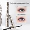 NOVO6304 Dual-Ended Mascara: Waterproof, Smudge-Proof, Lengthening & Thickening for Beautiful, Curled, Long-Lasting Lashes with Root Separation
