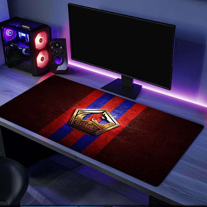 Losc Crest Emblem mouse pad, rubber base, esports desk mat, mouse pad for gamers and office use, gaming desk , easy to clean mat