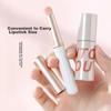UPLUS Lip Brush with Lid, 2 Pieces, Round Blending Brush, Makeup Brush, Concealer, Lipstick Brush