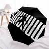 Cristiano Ronaldo pattern, automatic folding umbrella, portable and foldable design, 8 ribs, a Christmas or birthday gift.